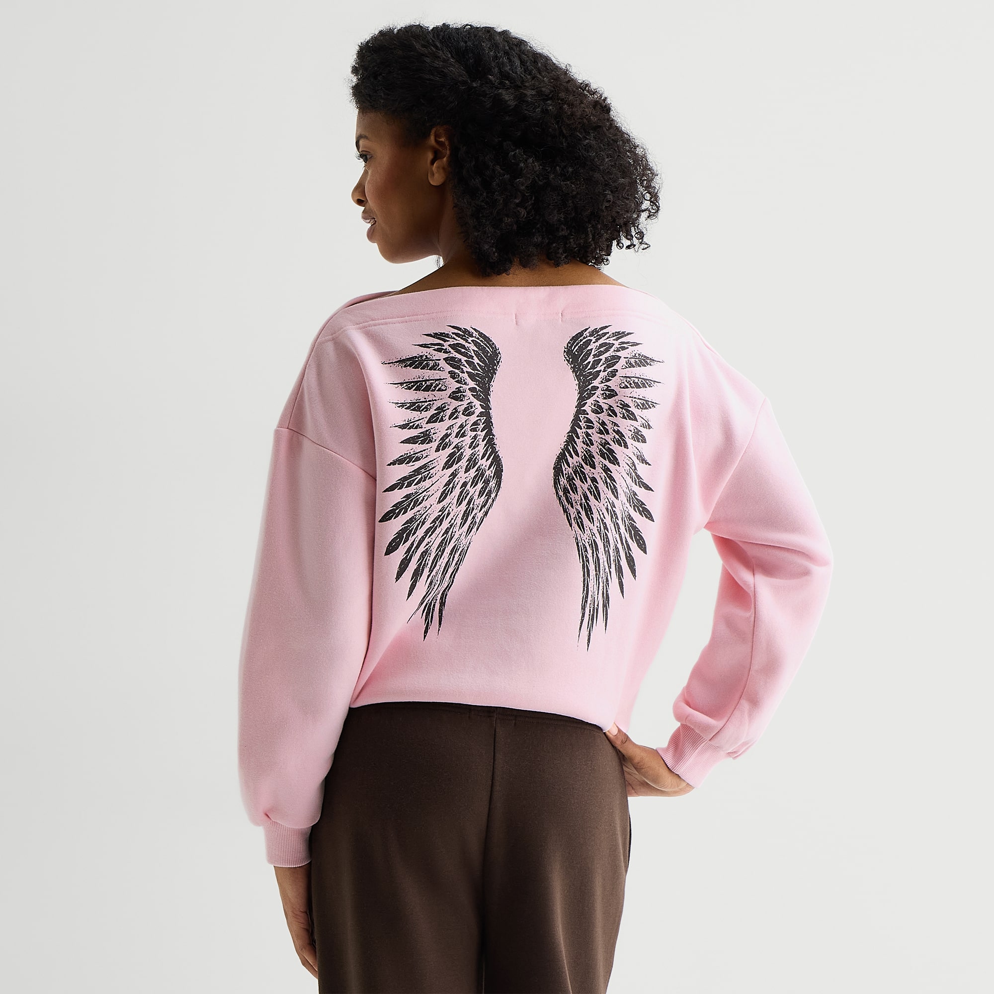 Forever 21 Womens Juniors Long Sleeve Sweatshirt
