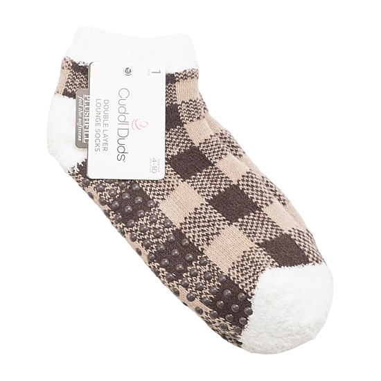 Cuddl Duds Sock Womens 1 Pair Low Cut Socks