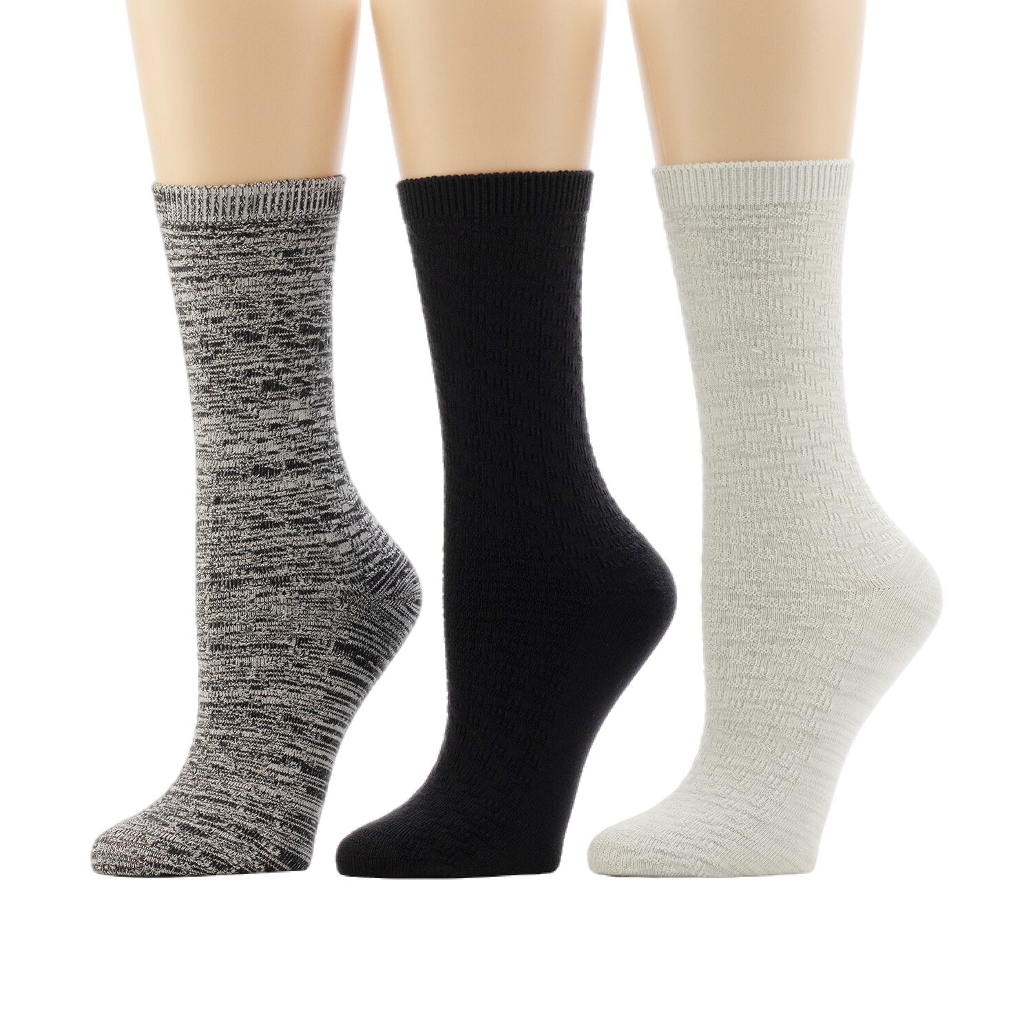 Cuddl Duds Sock Womens Pair Crew Socks