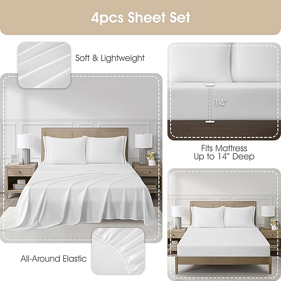 Stratford Park Thess Damask 15-pc. Easy Care Comforter Set