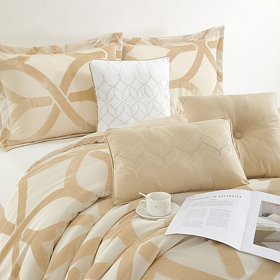 Stratford Park Katia Geometric 7-pc. Easy Care Comforter Set