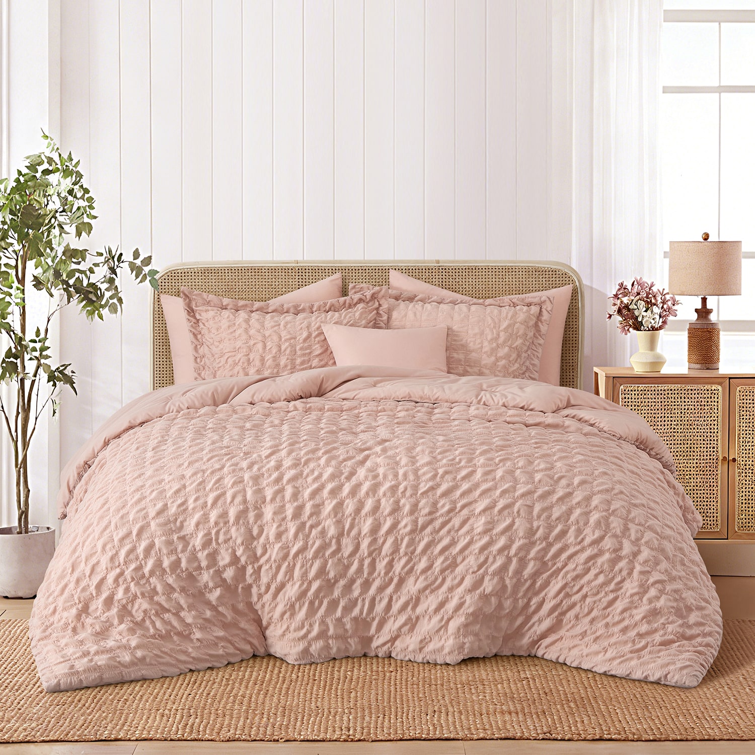 Stratford Park Deena Geometric Easy Care Comforter Set