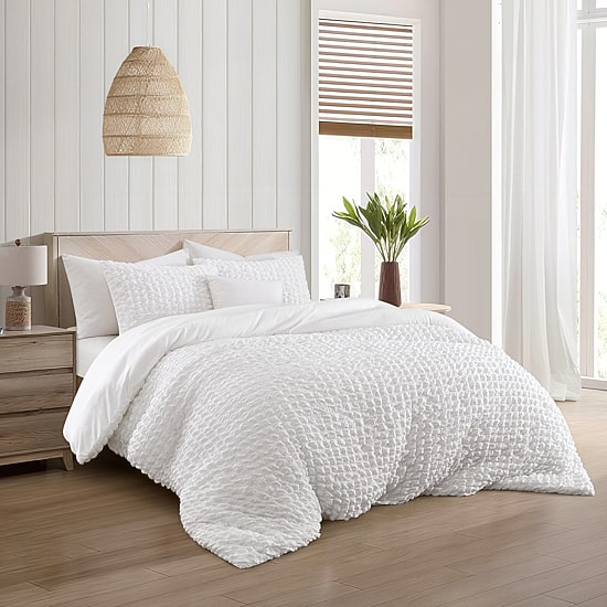 Stratford Park Deena Geometric Easy Care Comforter Set