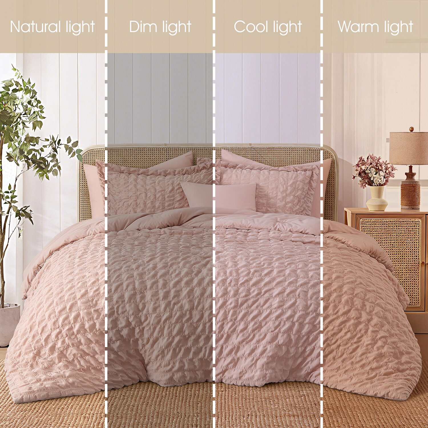 Stratford Park Deena Geometric Easy Care Comforter Set