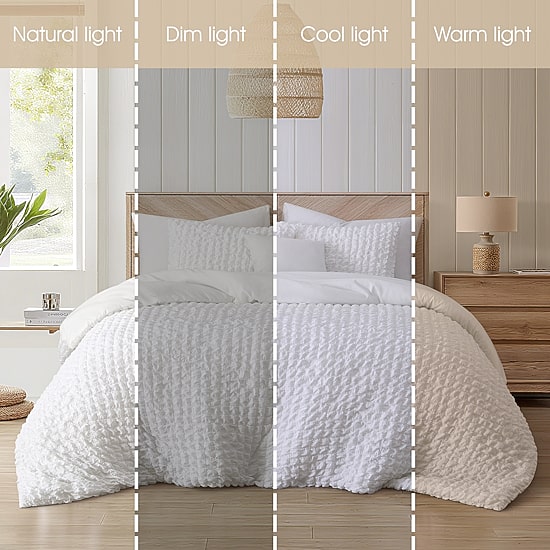 Stratford Park Deena Geometric Easy Care Comforter Set