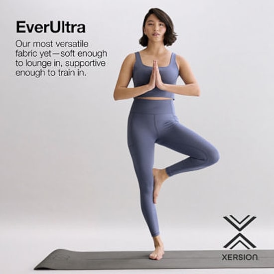 Xersion EverUltra™ Womens Hooded Long Sleeve Quick Dry Active Plus T-Shirt