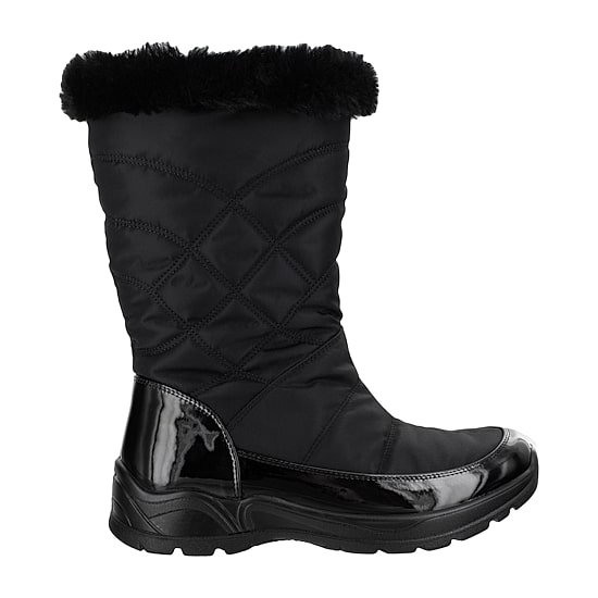 Easy Street Womens Cuddle Waterproof Flat Heel Winter Boots