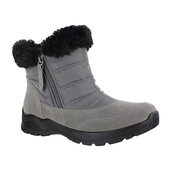 Easy Street Womens Frosty Waterproof Flat Heel Winter Boots
