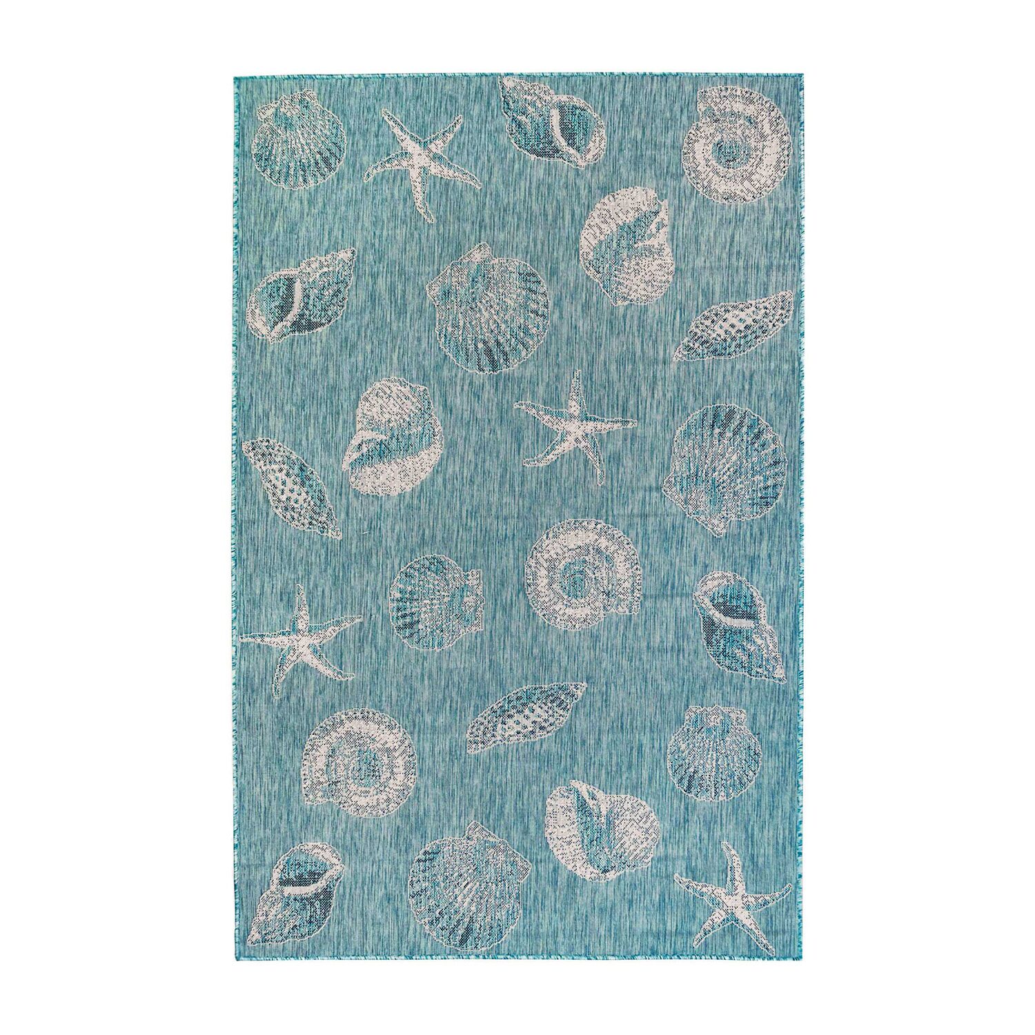 Liora Manne Shells Indoor Outdoor Rectangular Accent Rug