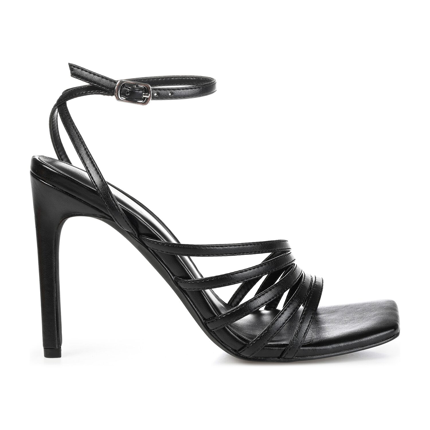 Journee Collection Louella Womens Round Open Toe Stiletto Heel Pumps