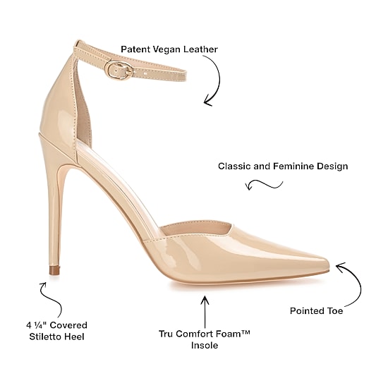 Journee Collection Miriem Womens Pointed Stiletto Heel Pumps