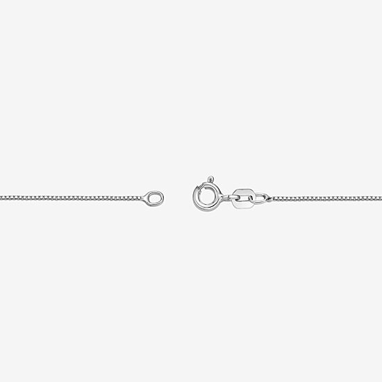 Womens Diamond Accent Genuine Black Onyx Sterling Silver Infinity 18 Inch Pendant Necklace