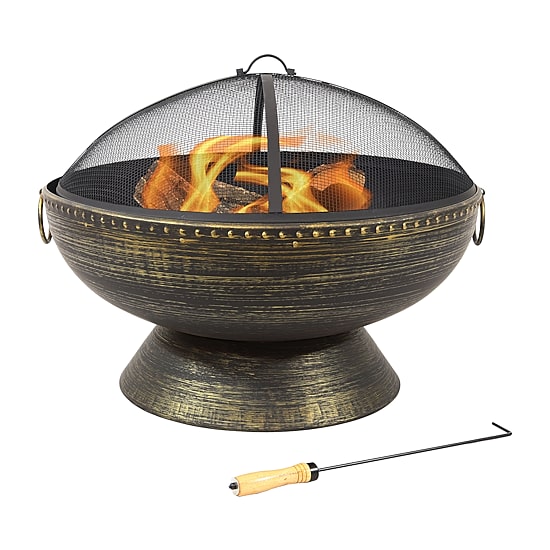 Sunnydaze Collection Portable Weather Resistant Fire Pit
