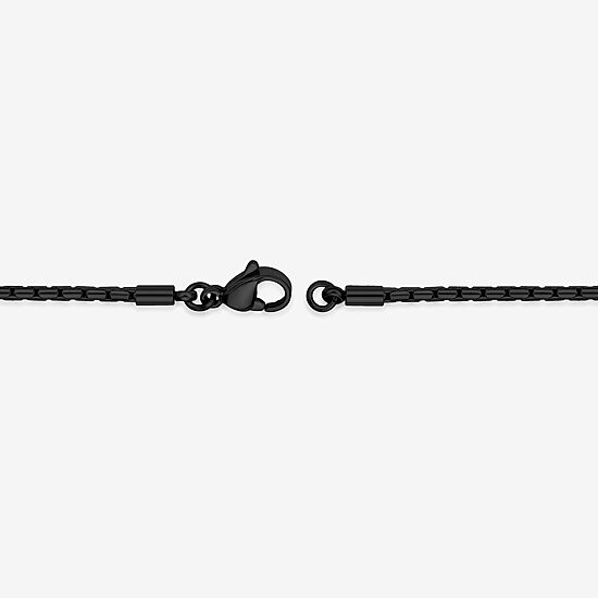 Mens Stainless Steel 24 Inch Snake Chain Necklace