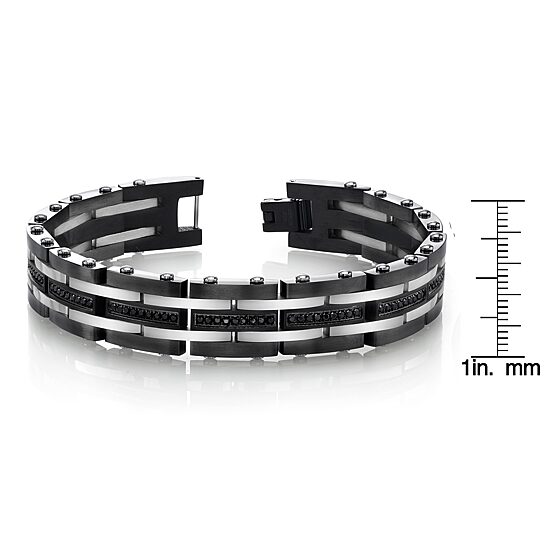 Mens Stainless Steel Link Bracelet