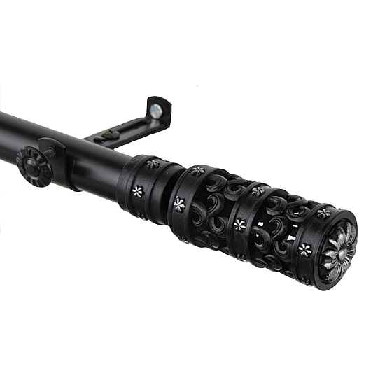 Rod Desyne Whirl 3/4 IN Adjustable Curtain Rod