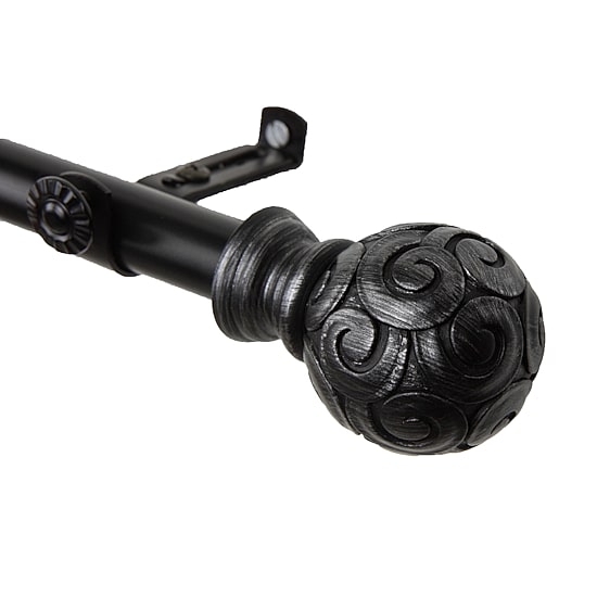 Rod Desyne Bonbon 3/4 IN Adjustable Curtain Rod