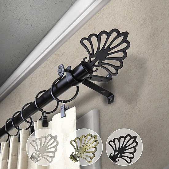 Rod Desyne Fan 3/4 IN Adjustable Curtain Rod