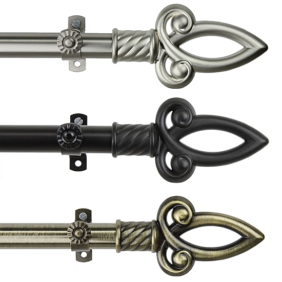 Rod Desyne Spire 3/4 IN Adjustable Curtain Rod