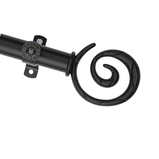 Rod Desyne Spiral 3/4 IN Adjustable Curtain Rod