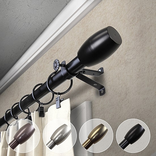 Rod Desyne Harley 3/4 IN Adjustable Curtain Rod