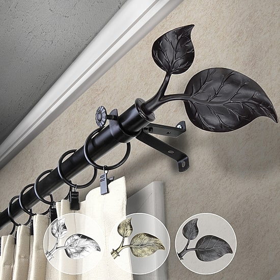 Rod Desyne Ivy 3/4 IN Adjustable Curtain Rod