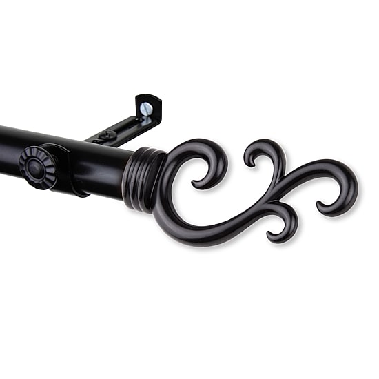 Rod Desyne Swan 3/4 IN Adjustable Curtain Rod