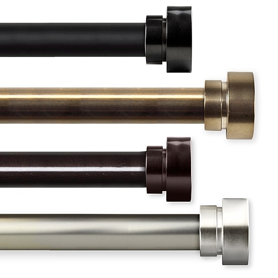 Rod Desyne Topper 3/4 IN Adjustable Curtain Rod
