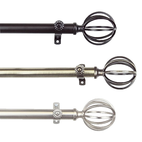 Rod Desyne Cage 3/4 IN Adjustable Curtain Rod