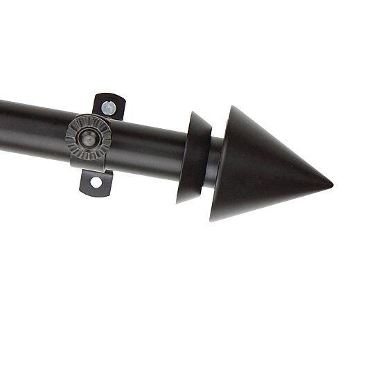 Rod Desyne Cone 3/4 IN Adjustable Curtain Rod