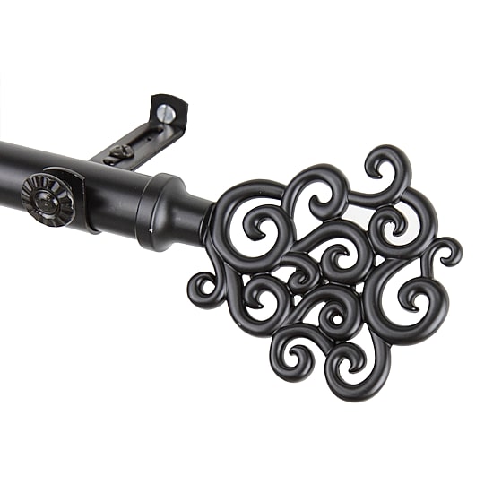 Rod Desyne Tidal 3/4 IN Adjustable Curtain Rod