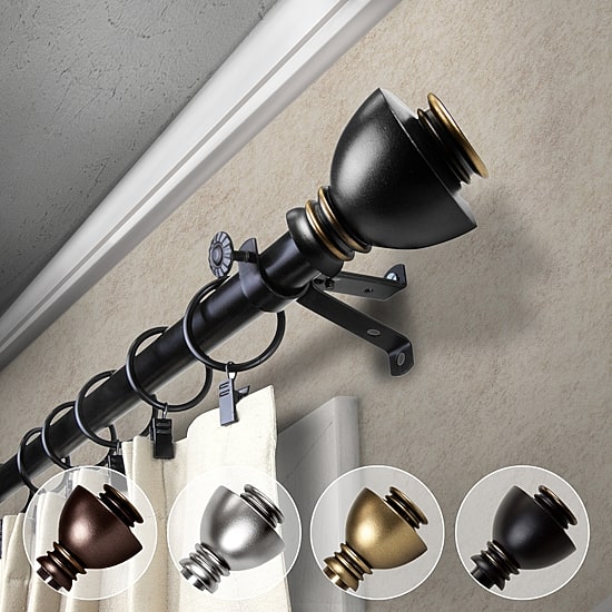 Rod Desyne Alma 3/4 IN Adjustable Curtain Rod