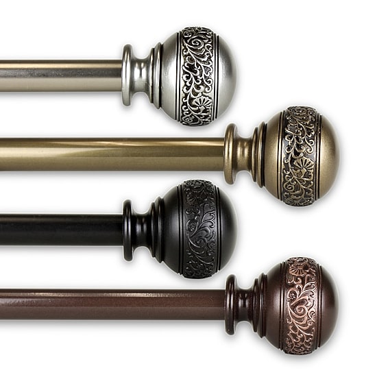 Rod Desyne Naomi 3/4 IN Adjustable Curtain Rod