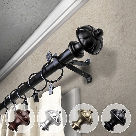 Rod Desyne Sierra 3/4 IN Adjustable Curtain Rod