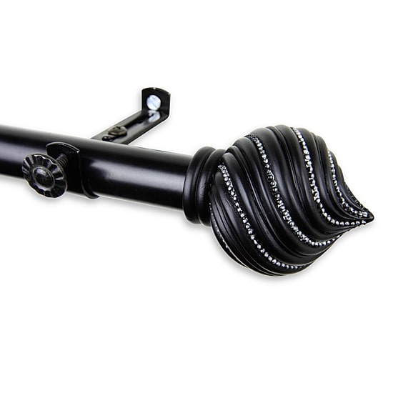 Rod Desyne Bisque 3/4 IN Adjustable Curtain Rod