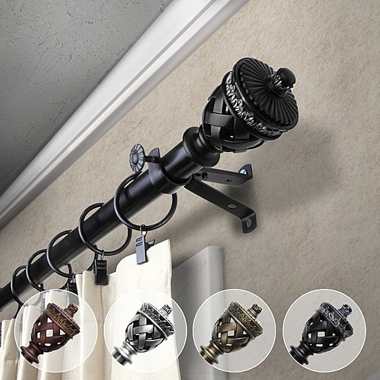 Rod Desyne Arielle 3/4 IN Adjustable Curtain Rod