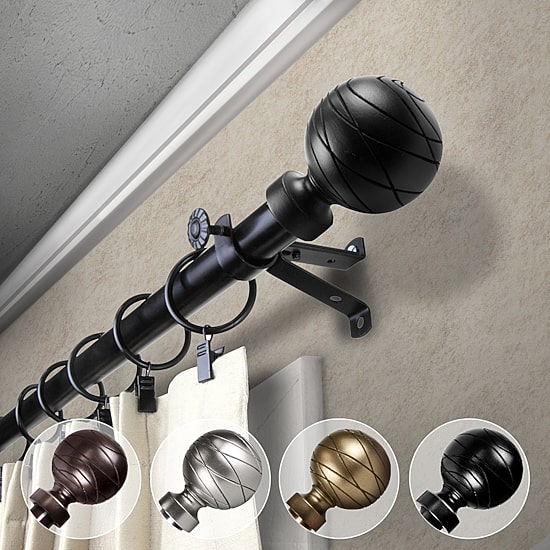 Rod Desyne Arman 3/4 IN Adjustable Curtain Rod