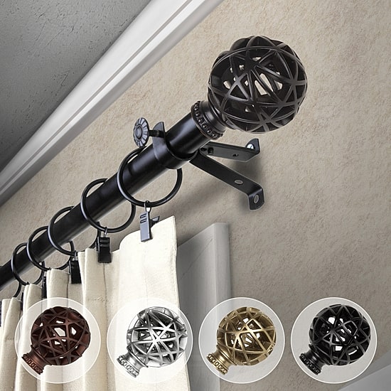 Rod Desyne Leanette 3/4 IN Adjustable Curtain Rod