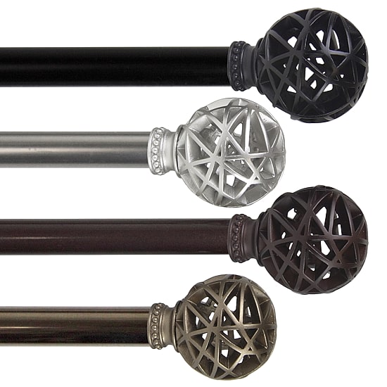 Rod Desyne Leanette 3/4 IN Adjustable Curtain Rod