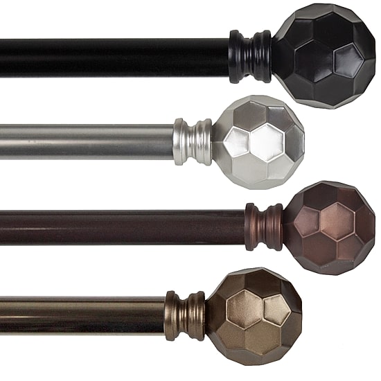 Rod Desyne Christiano 3/4 IN Adjustable Curtain Rod