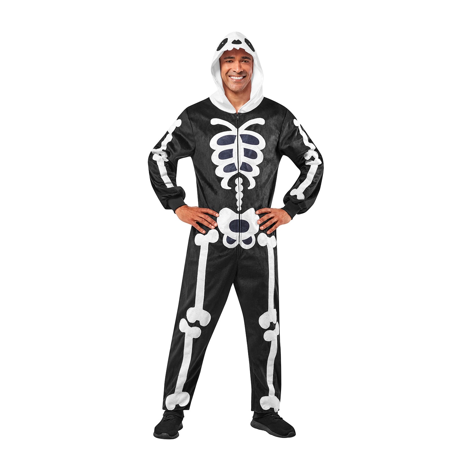 Unisex Adult Comfywear Skeleton Costume