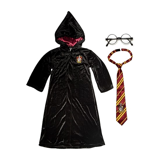 Little & Big Kid Unisex Deluxe Robe Harry Potter 3-pc. Costume