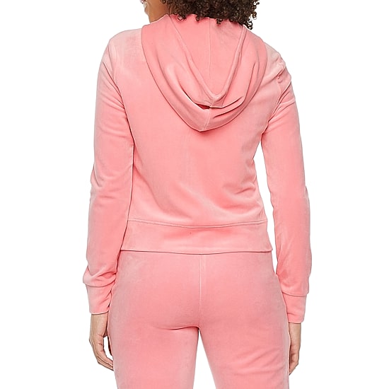 Juicy By Juicy Couture Womens Juniors Midweight Track Jacket