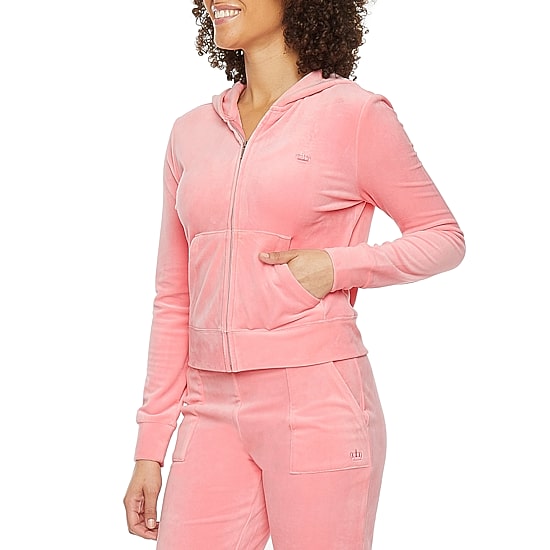 Juicy By Juicy Couture Womens Juniors Midweight Track Jacket