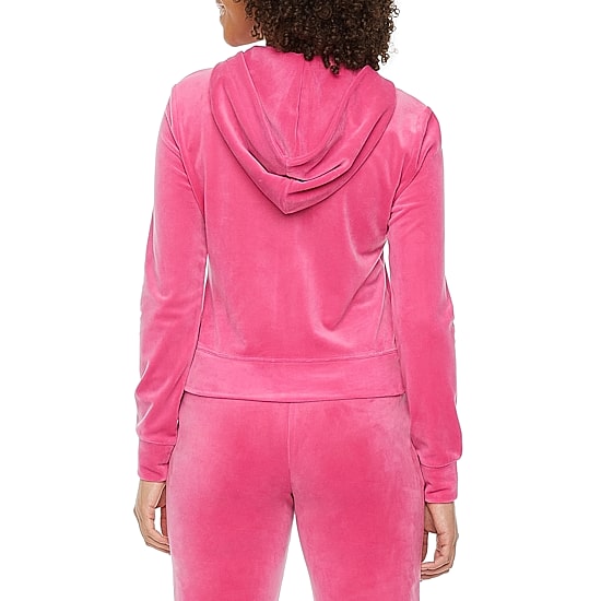Juicy By Juicy Couture Womens Juniors Midweight Track Jacket