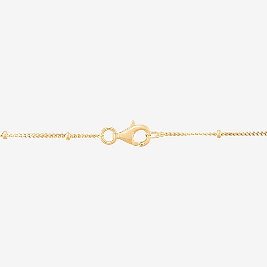 (Si1-Si2/ H-I) Womens White Diamond 14K Gold Over Silver 18 Inch Y Necklace