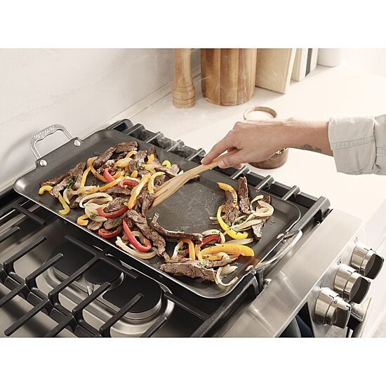 Vasconia 20"x11" Non-Stick Double Burner Griddle