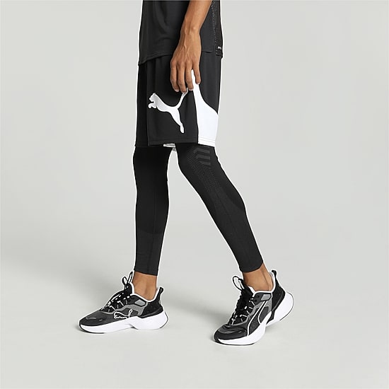 PUMA Mens 8" Moisture Wicking Quick Dry Workout Shorts