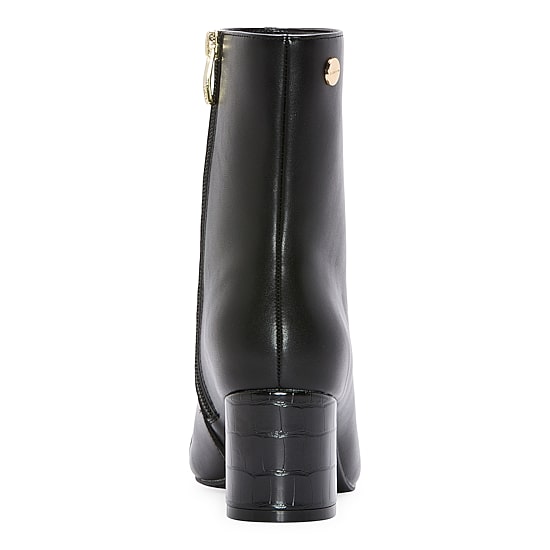 Liz Claiborne Womens Kendale Block Heel Booties