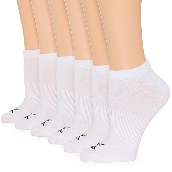 Xersion Essential Performance Womens 6 Pair No Show Socks